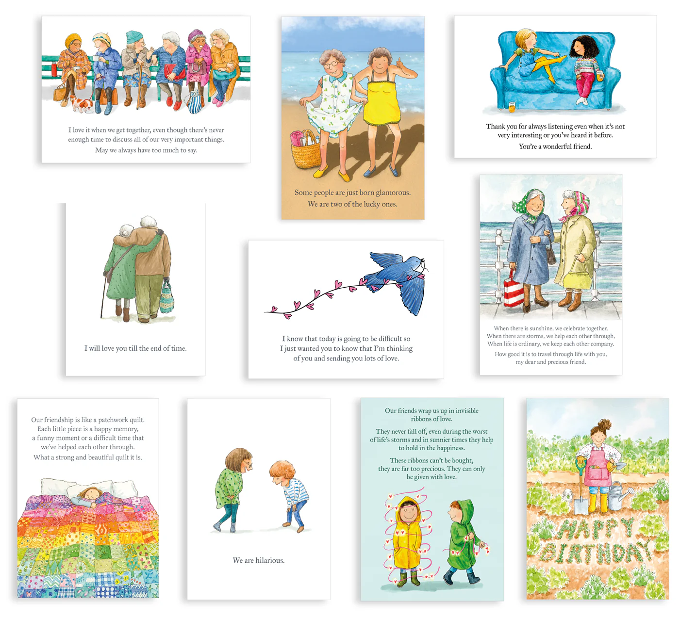 Best Sellers - pack of 10 cards
