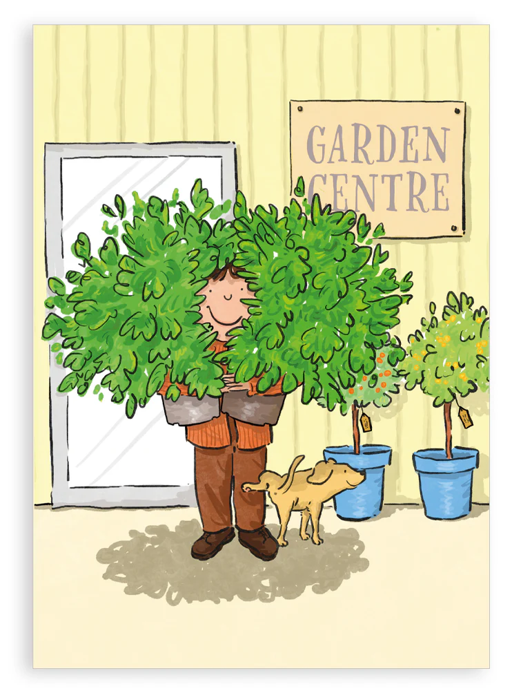 Greetings card - A dog’s mistake