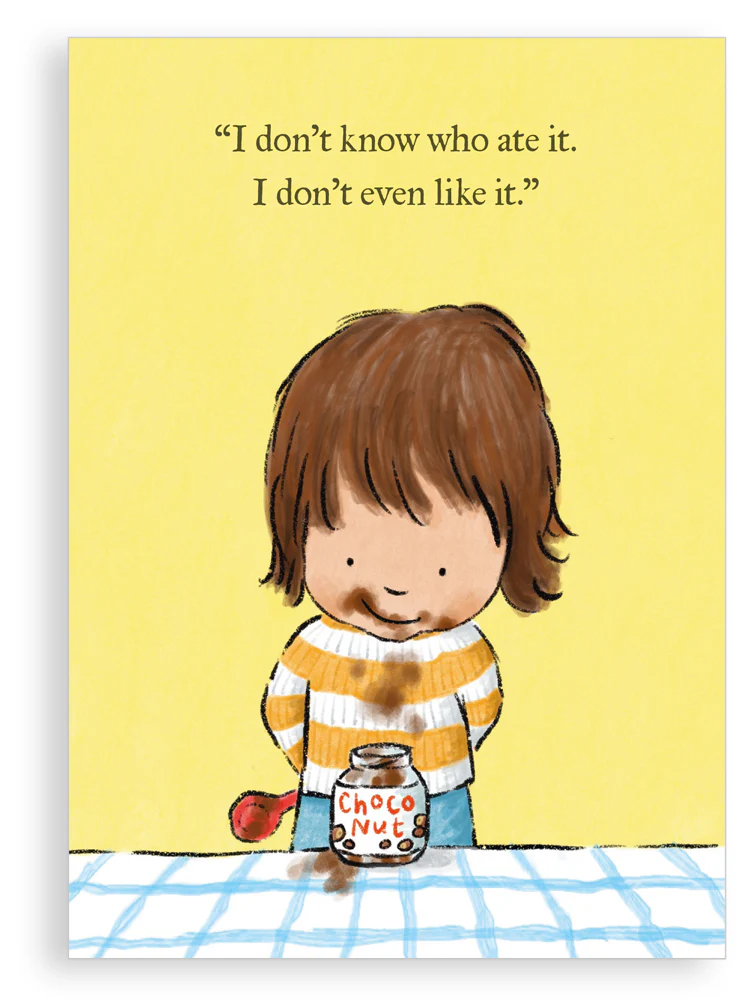 Greetings card - All gone