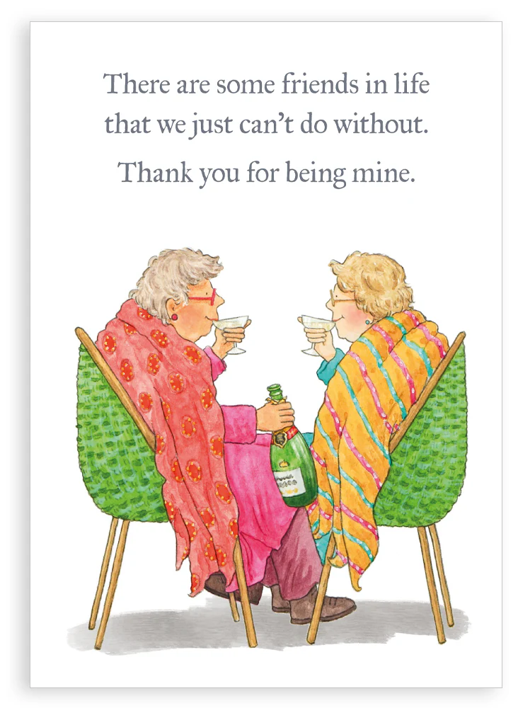 Greetings card - Can't do without