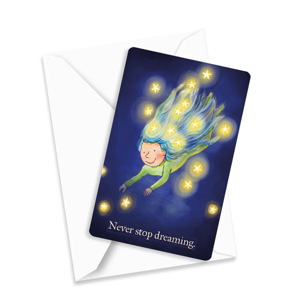 Mini card - Dreaming (pack of 5) - Image 2