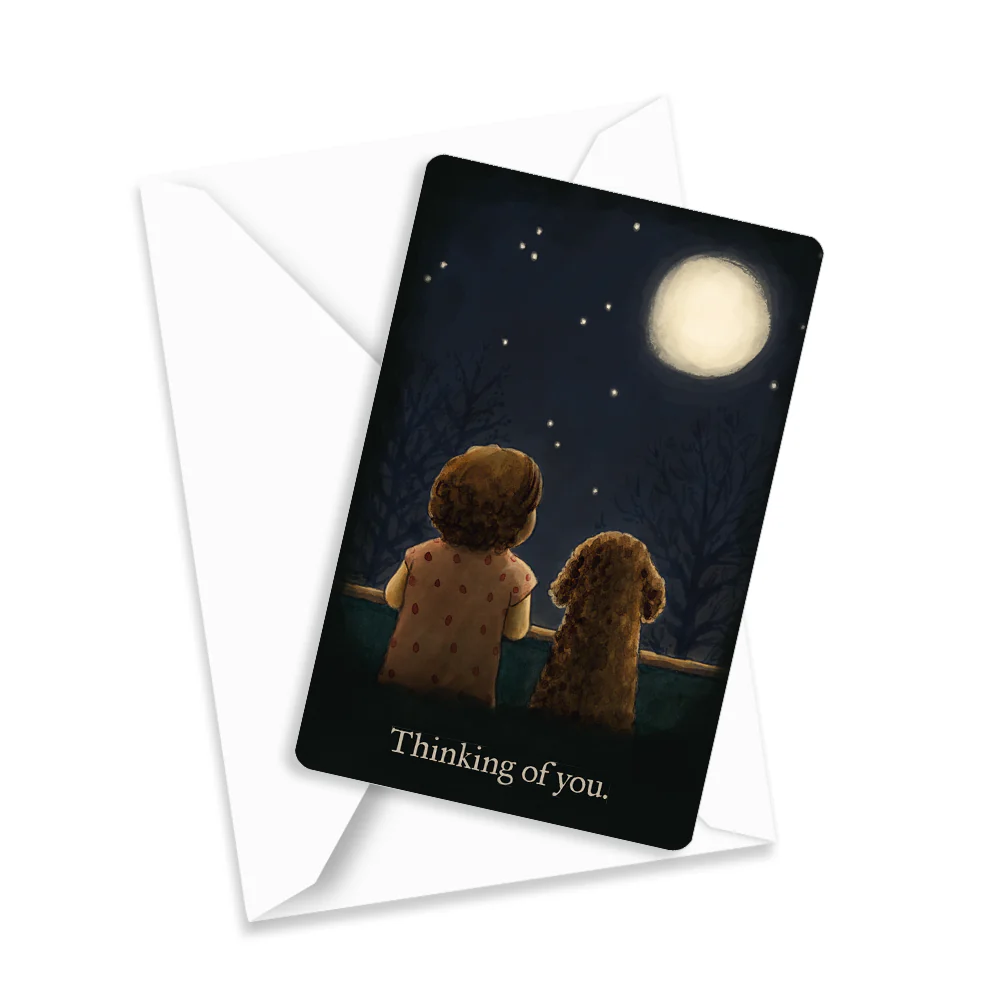 Mini card - Thinking of you (pack of 5) - Image 2