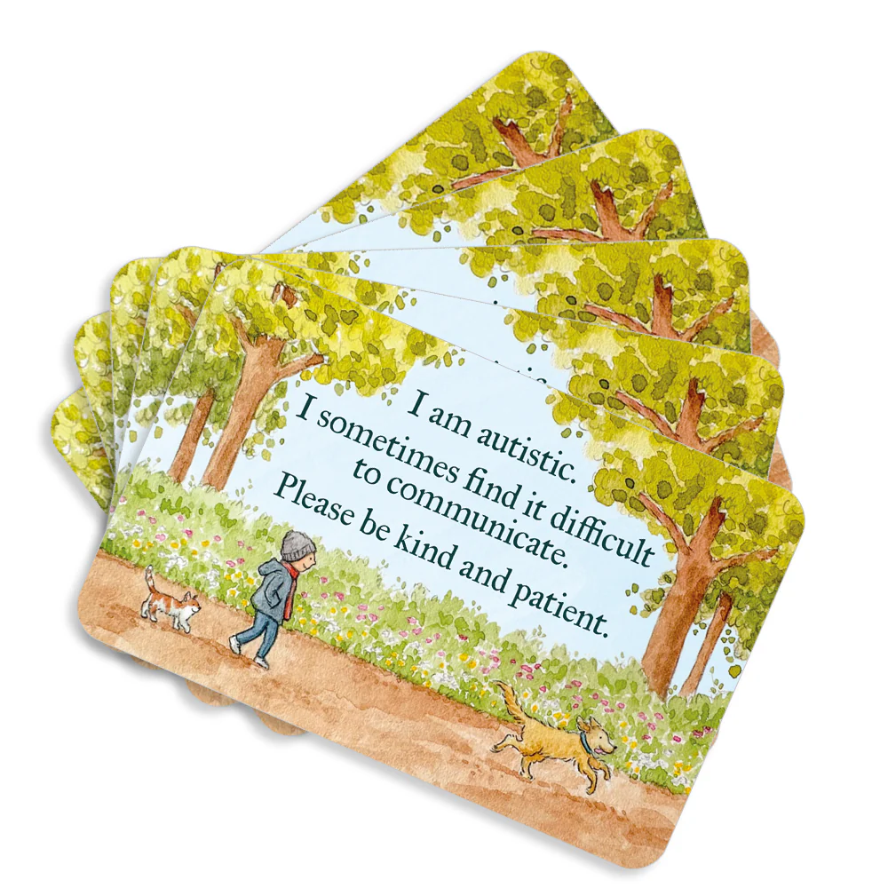 Mini support cards - Autism (pack of 5) - Image 3