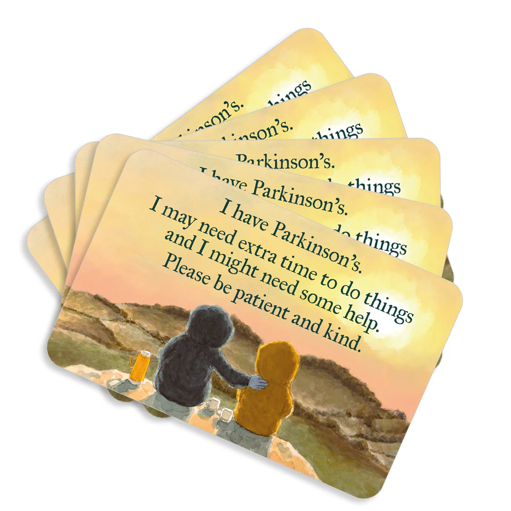 Mini support cards - Parkinson's (pack of 5) - Image 3