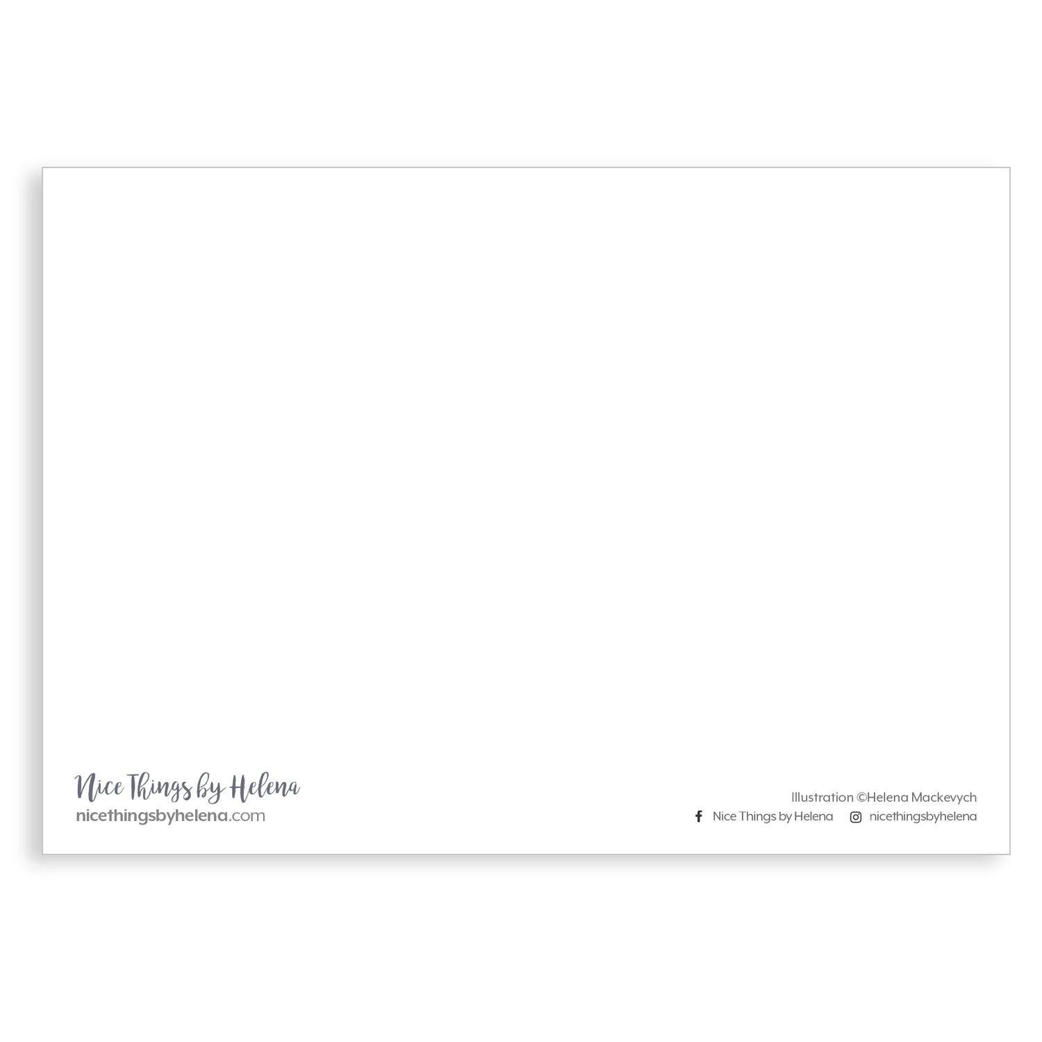 Note cards - Happy times (pack of 5) - Image 4