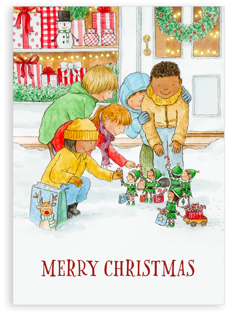 Pack of 10 mixed Christmas cards - Image 11