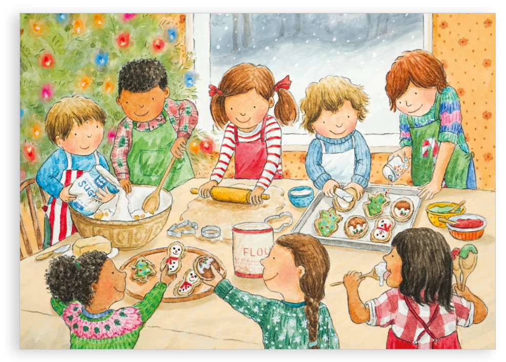 Pack of 10 mixed Christmas cards - Image 6