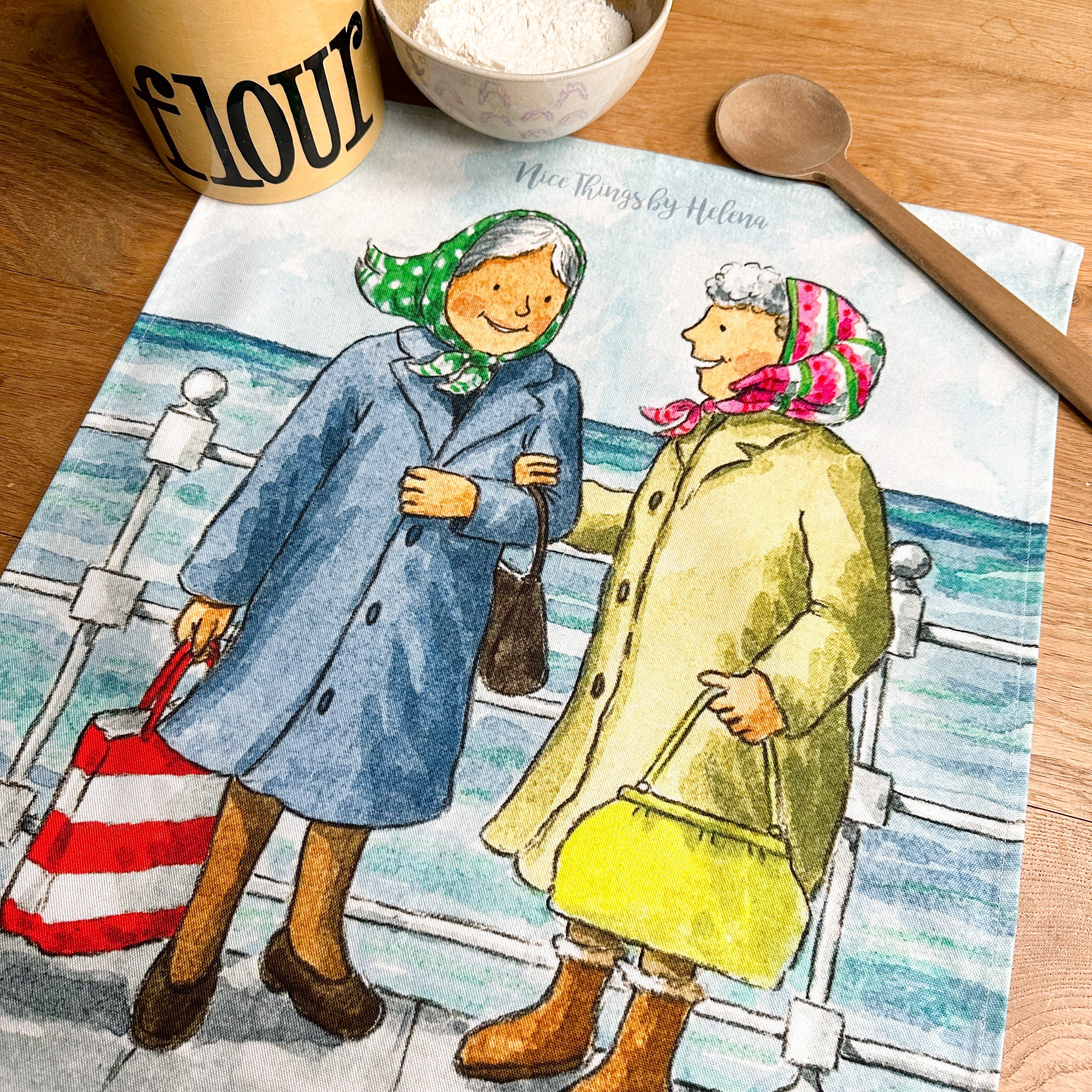 Precious Friend - Tea towel - Image 4