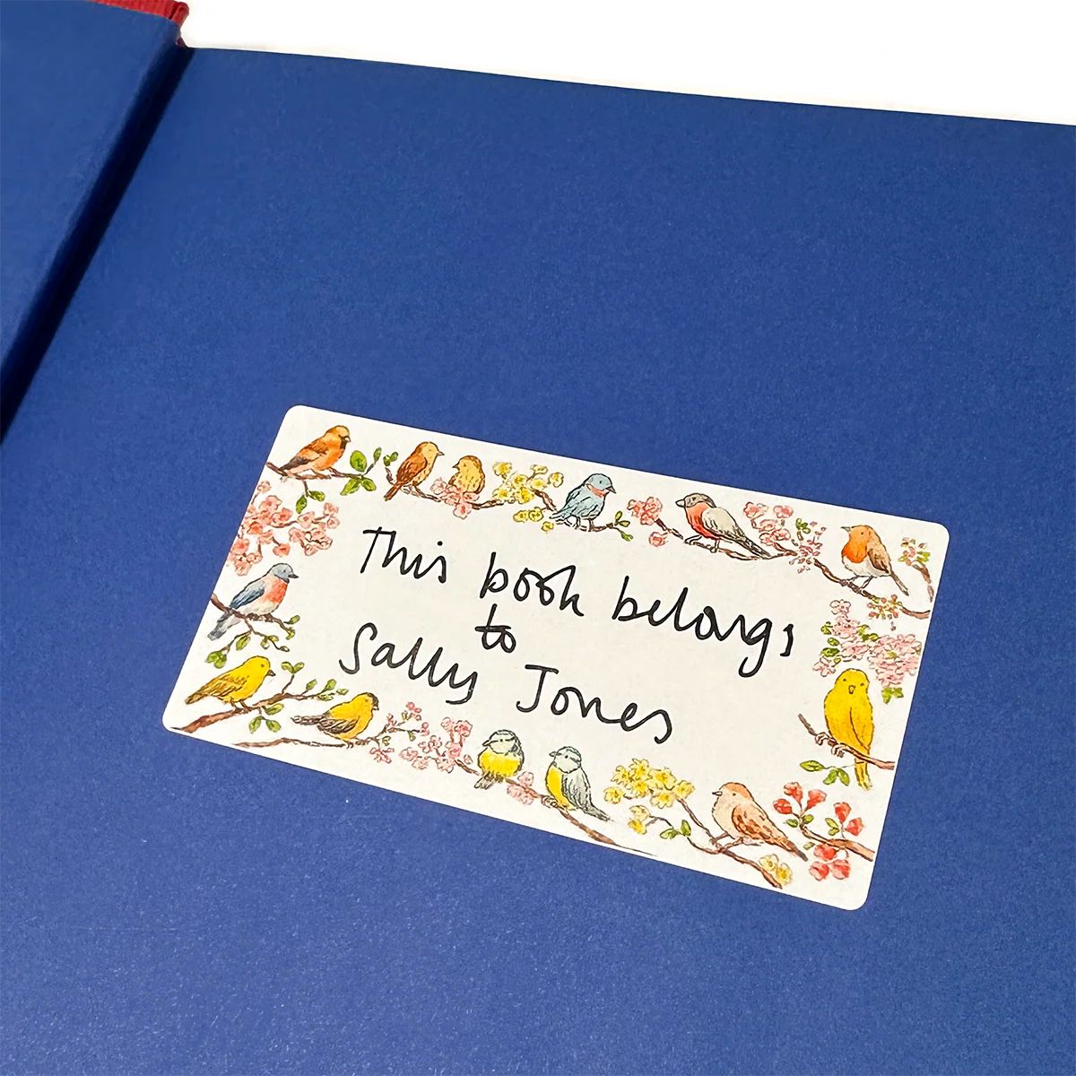 Sheet of 10 stickers - Labels, birds and flowers - Image 5