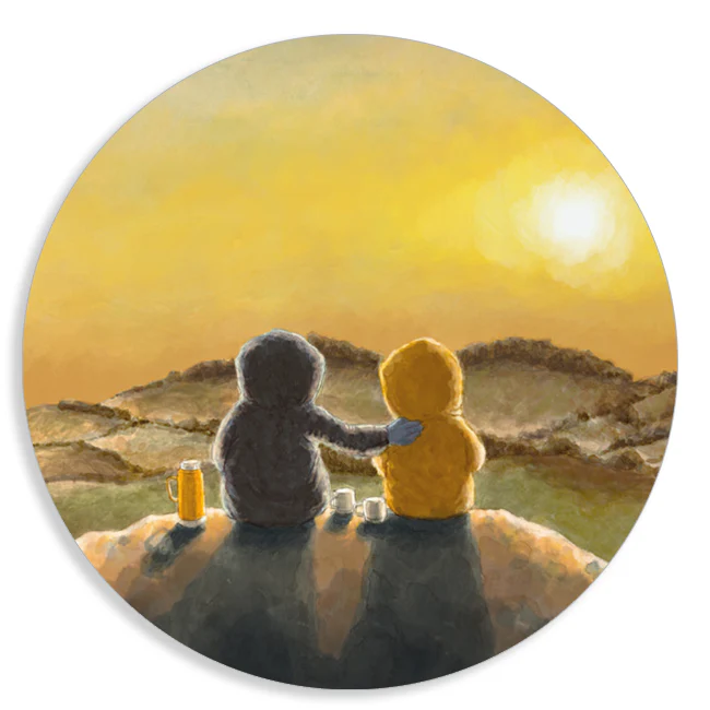 Sheet of 15 Stickers - Constant love