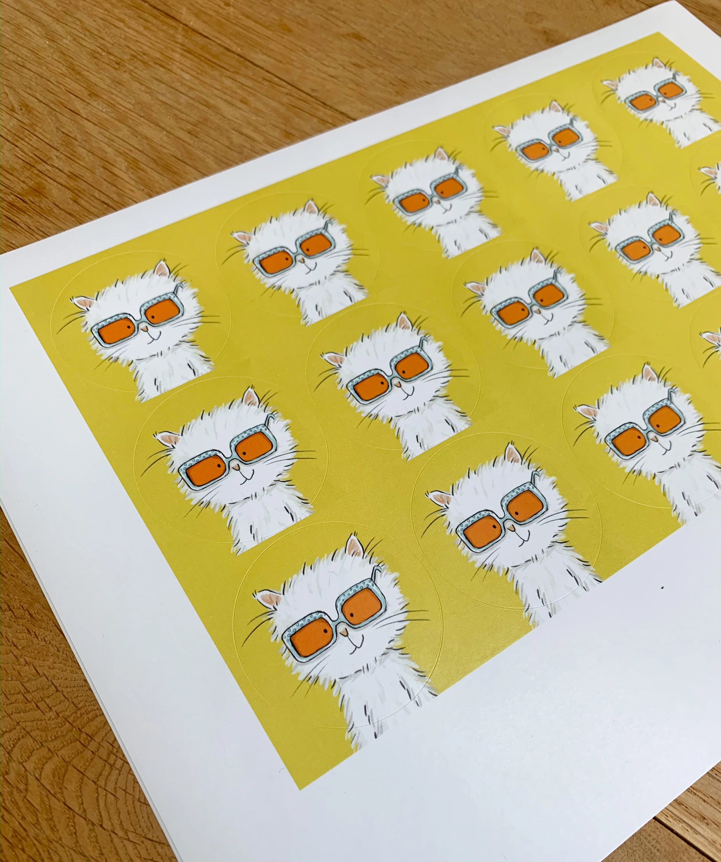 Sheet of 15 Stickers - Elton Cecil - Image 3