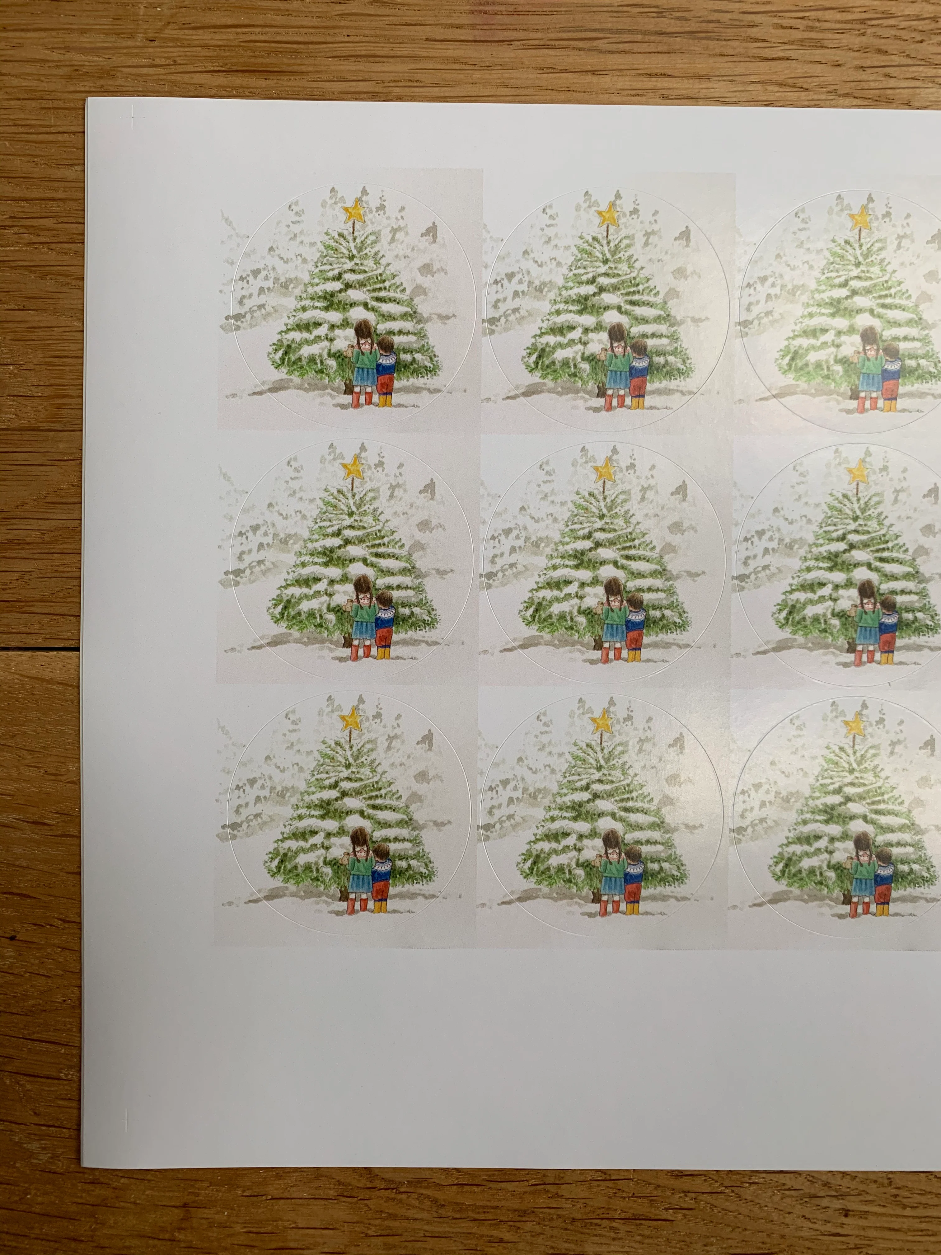 Sheet of 15 Stickers - Star of Wonder - Image 3