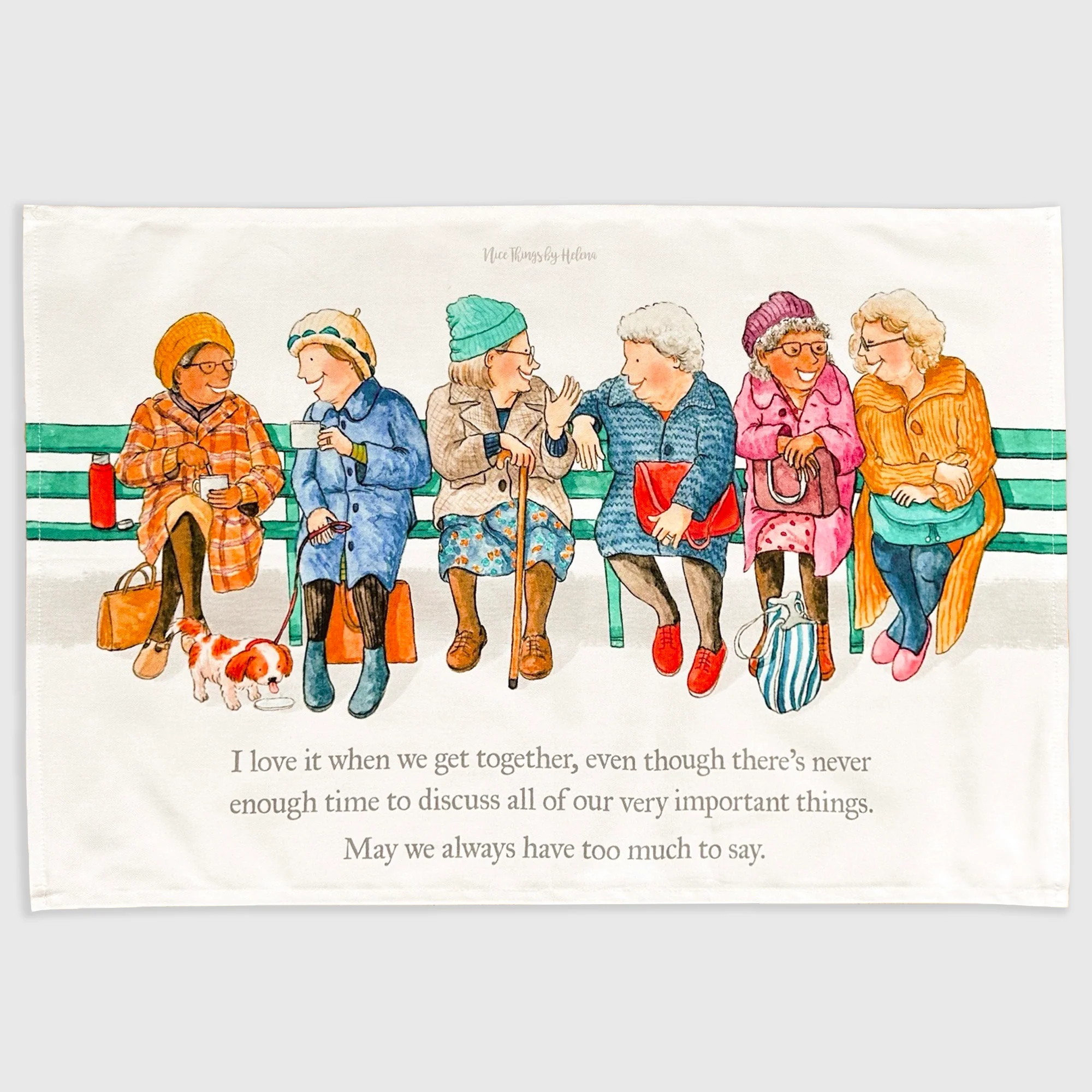 So much to say - Tea towel - Image 6