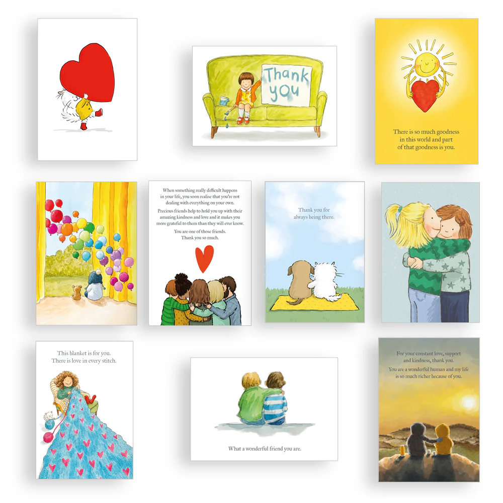 Thank You Pack - pack of 10 cards