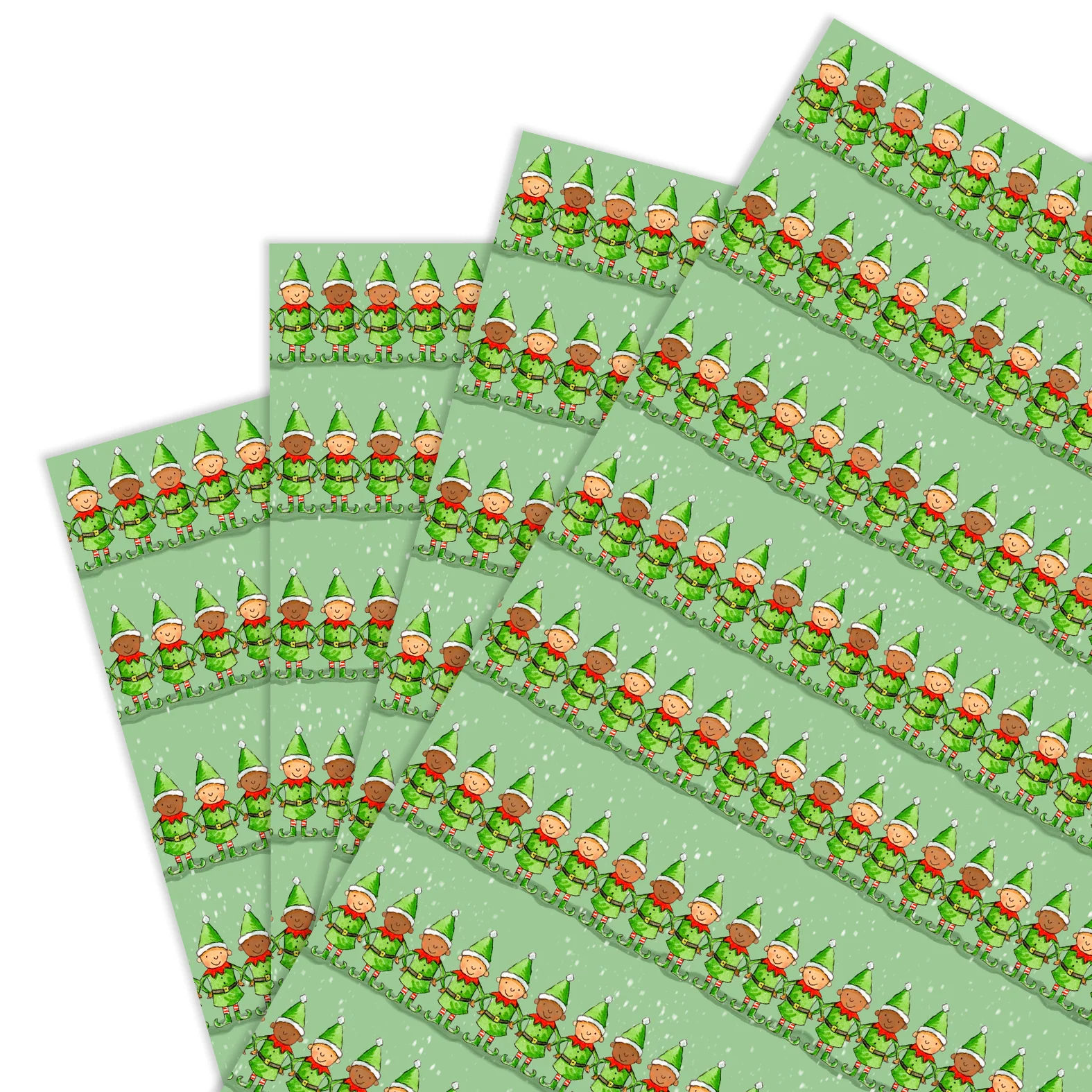 Wrapping Paper - Elf (4 sheets) - Image 4