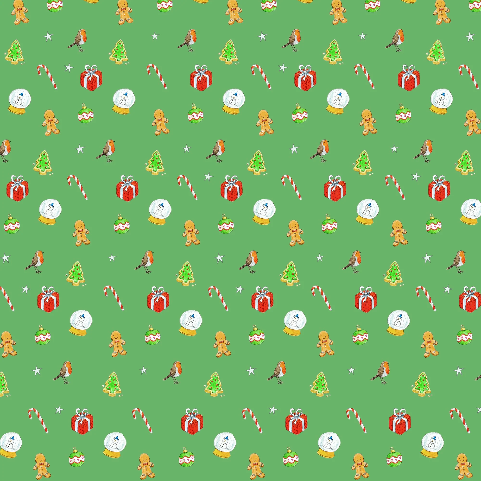 Wrapping Paper - Little bits of Christmas (4 sheets) - Image 4