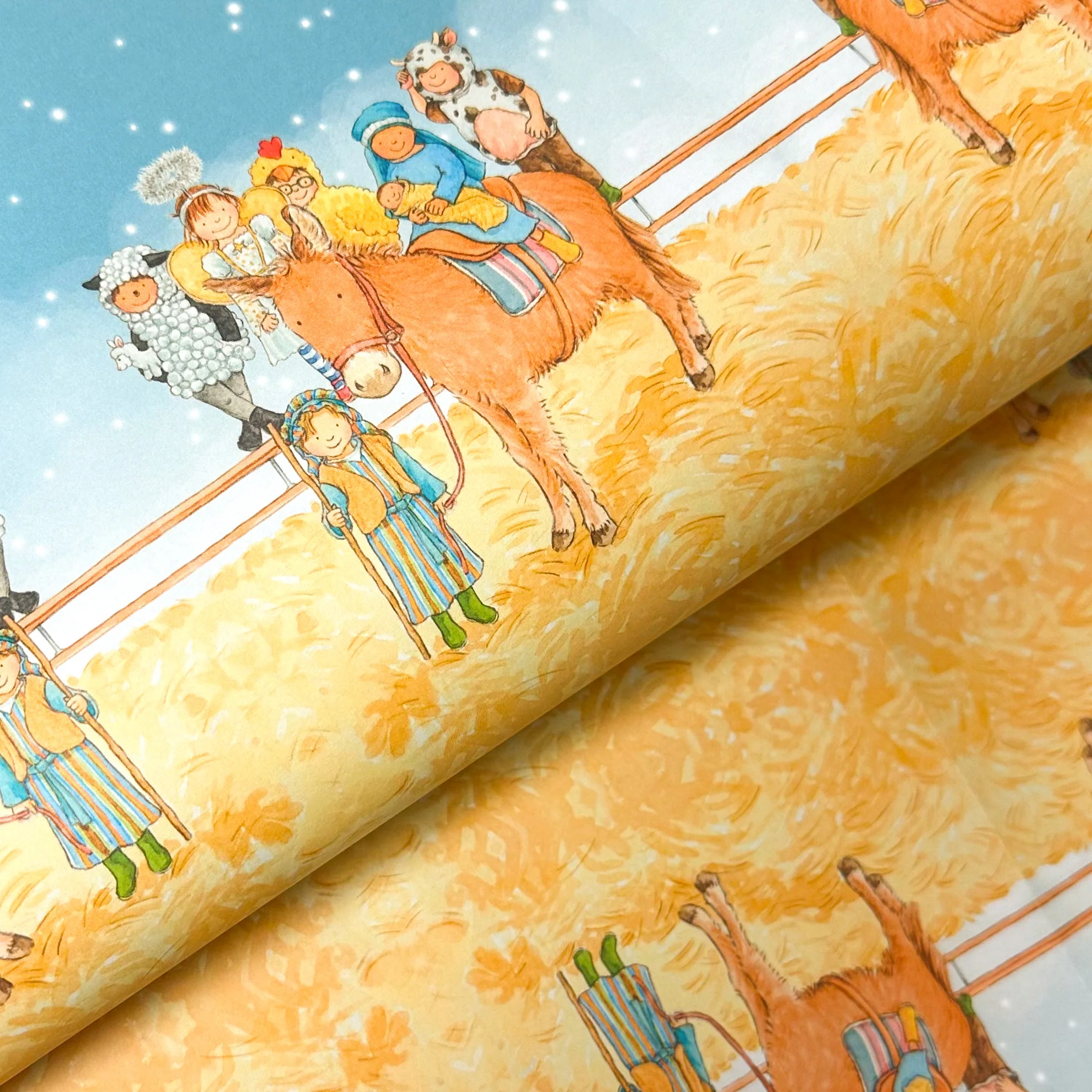 Wrapping Paper - Little donkey (4 sheets)