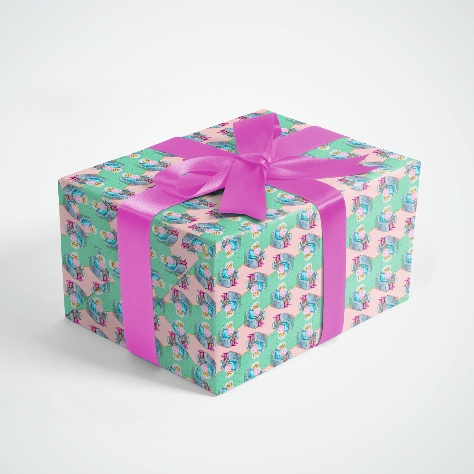 Wrapping Paper - Mixed pack (4 sheets) - Image 8