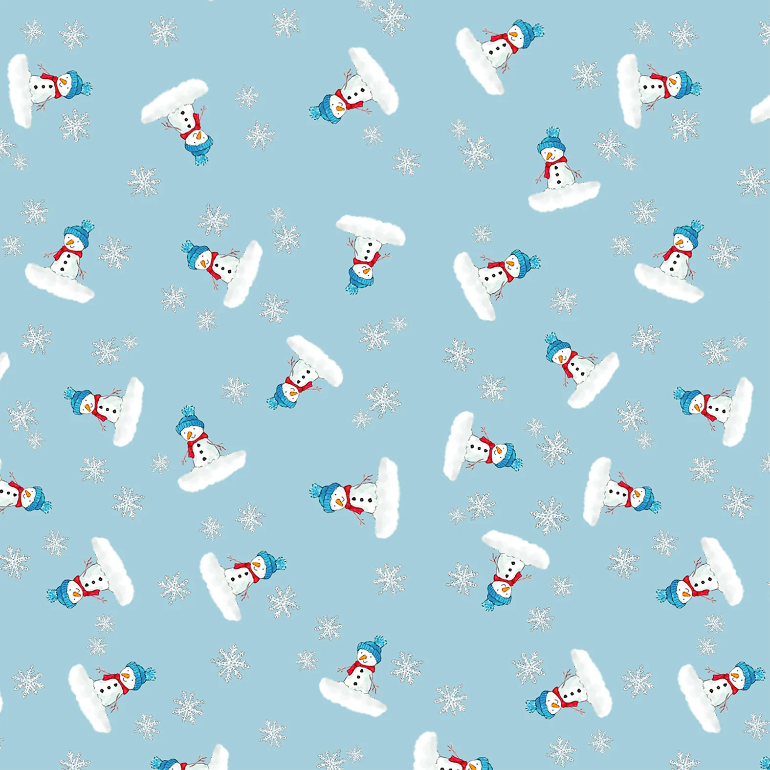 Wrapping Paper - Snowman (4 sheets) - Image 3