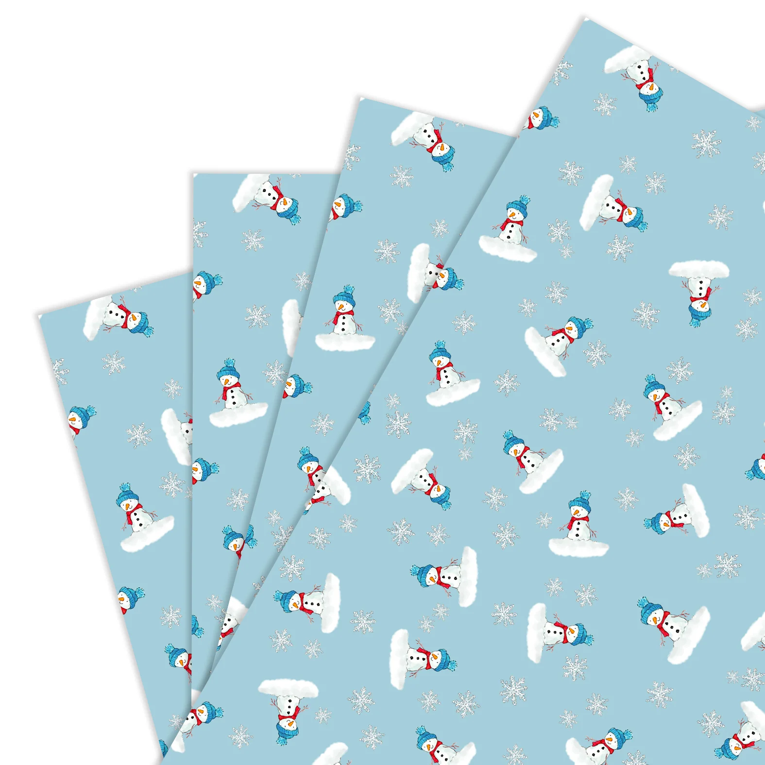 Wrapping Paper - Snowman (4 sheets) - Image 4