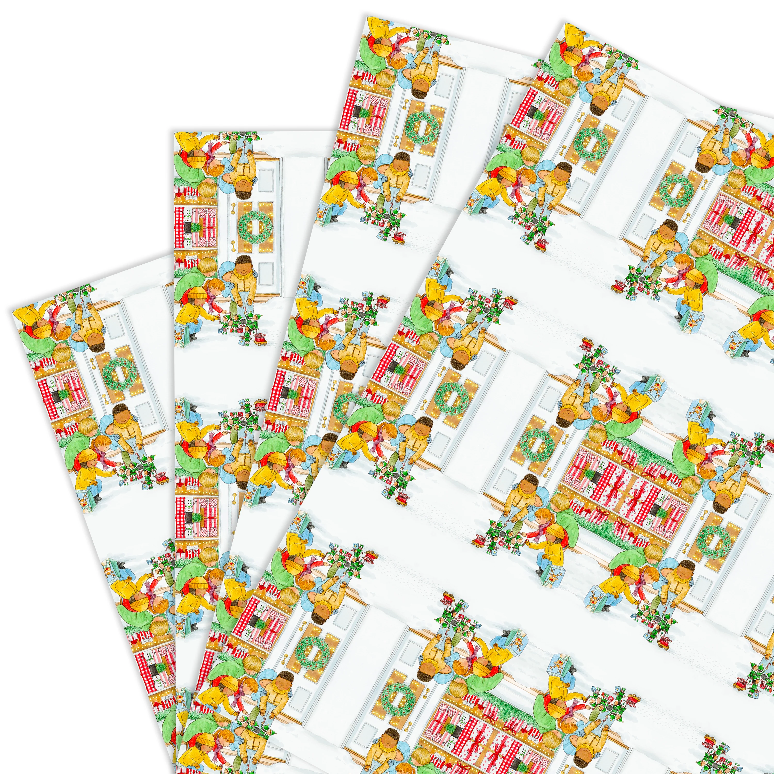 Wrapping Paper - Tiny Christmas gifts (4 sheets) - Image 3