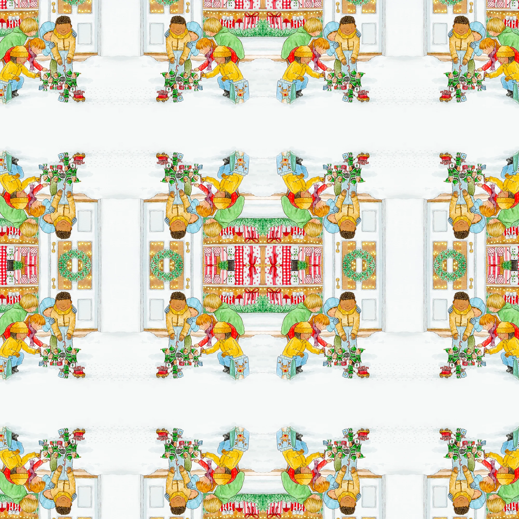 Wrapping Paper - Tiny Christmas gifts (4 sheets) - Image 4