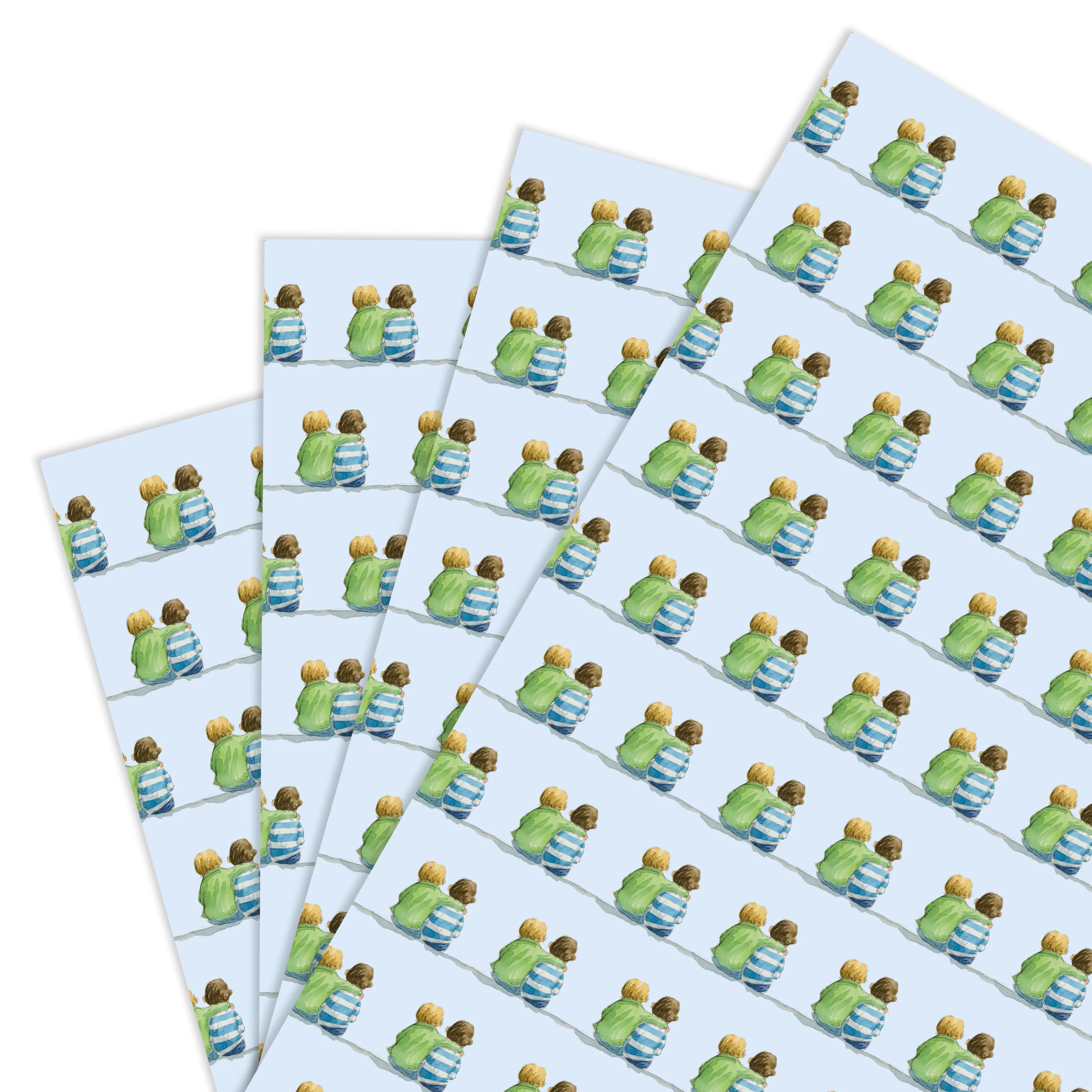 Wrapping Paper - Wonderful friend (4 sheets) - Image 3